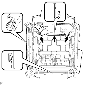 Lexus Is250, Is220D. Gse20 Ale20.Seat Belt.Occupant Detection Sensor (For Manual Seat).Occupant Detection Sensor (For Manual Seat)  Removal