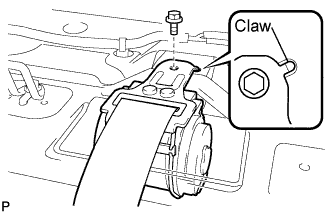 Lexus Is250, Is220D. Gse20 Ale20.Seat Belt.Occupant Detection Sensor (For Manual Seat).Rear Seat Inner Belt Assembly  Installation