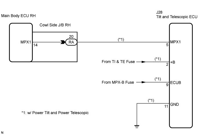 Lexus Is250, Is220D. Gse20 Ale20.Multiplex Communication.Multiplex Communication System.
Dtc
  B1213  Tilt And Telescopic Ecu Communication Stop