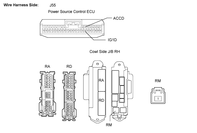 Lexus Is250, Is220D. Gse20 Ale20.2Ad-Fhv Starting.Starting System.Entry And Start System  Power Source Mode Does Not Change To On (Ig And Acc)