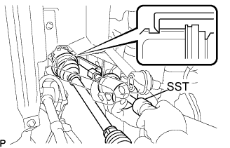 Lexus Is250, Is220D. Gse20 Ale20.Differential.Differential System.Rear Differential Carrier (For 2Ad-Fhv)  Removal