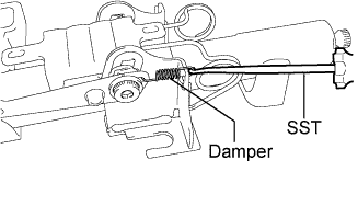 Lexus Is250, Is220D. Gse20 Ale20.Steering Column.Steering System.Steering Column Assembly (For Manual Tilt)  Reassembly