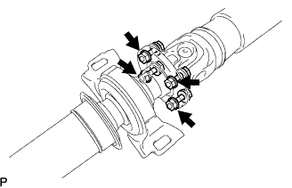 Lexus Is250, Is220D. Gse20 Ale20.Propeller Shaft.Propeller Shaft System.Rear Propeller Shaft Assembly  Disassembly