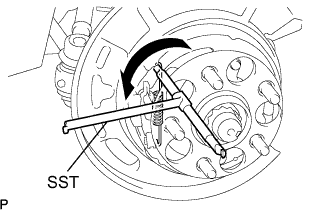 Lexus Is250, Is220D. Gse20 Ale20.Axle.Axle System.Rear Axle Hub  Removal