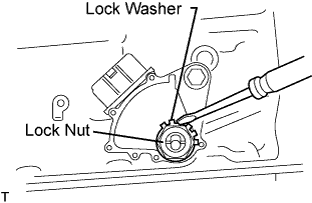 Lexus Is250, Is220D. Gse20 Ale20.A960E Automatic Transmission.Automatic Transmission System.Park / Neutral Position Switch  Removal
