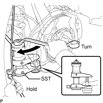 Lexus Is250, Is220D. Gse20 Ale20.Suspension.Suspension System.Front Lower Suspension Arm  Removal