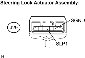 Lexus Is250, Is220D. Gse20 Ale20.Steering Column.Steering System.Electric Steering Lock  Unlock Position Sensor Signal Circuit