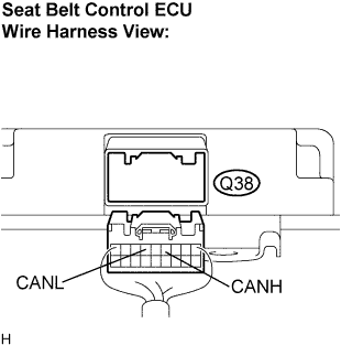 Lexus Is250, Is220D. Gse20 Ale20.Can Communication.Can Communication System (For Lhd).Can Communication System (For Rhd)  Seat Belt Control Ecu Communication Stop Mode