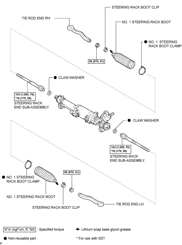 Lexus Is250, Is220D. Gse20 Ale20.Power Steering.Power Steering System.Steering Gear  Components