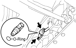 Lexus Is250, Is220D. Gse20 Ale20.A960E Automatic Transmission.Automatic Transmission System.Speed Sensor  Installation