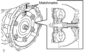 Lexus Is250, Is220D. Gse20 Ale20.A960E Automatic Transmission.Automatic Transmission System.Torque Converter And Drive Plate  Installation