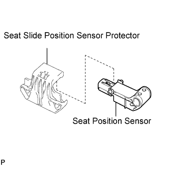 Lexus Is250, Is220D. Gse20 Ale20.Supplemental Restraint System.Airbag System.Seat Position Sensor  Removal