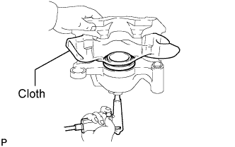 Lexus Is250, Is220D. Gse20 Ale20.Brake.Brake System.Rear Brake  Disassembly