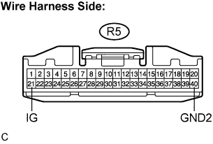 Lexus Is250, Is220D. Gse20 Ale20.Wiper And Washer.Wiper And Washer System.Wiper And Washer System  Rain Sensor Circuit