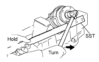Lexus Is250, Is220D. Gse20 Ale20.Propeller Shaft.Propeller Shaft System.Rear Propeller Shaft Assembly  Disassembly