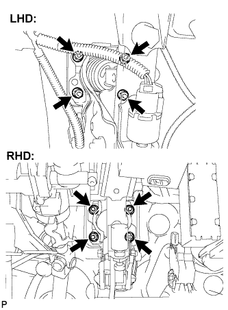 Lexus Is250, Is220D. Gse20 Ale20.Brake.Brake System.Brake Booster  Removal