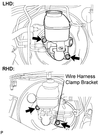 Lexus Is250, Is220D. Gse20 Ale20.Brake Control.Vehicle Stability Control System (W/ Vdim).Brake Actuator  Installation