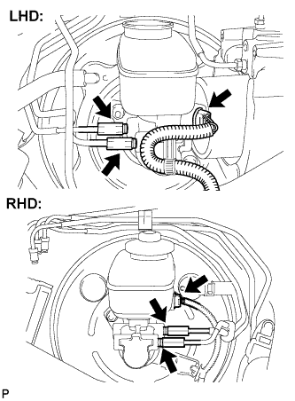 Lexus Is250, Is220D. Gse20 Ale20.Brake Control.Vehicle Stability Control System (W/ Vdim).Brake Actuator  Installation