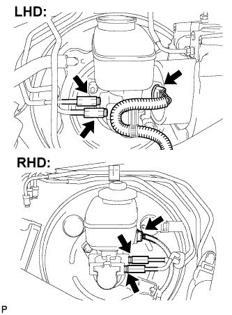 Lexus Is250, Is220D. Gse20 Ale20.Brake Control.Vehicle Stability Control System (W/ Vdim).Brake Actuator  Removal