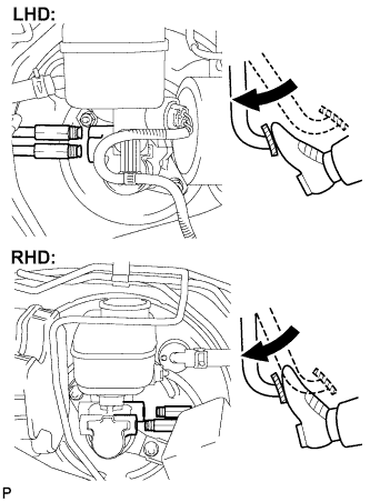 Lexus Is250, Is220D. Gse20 Ale20.Brake Control.Vehicle Stability Control System (W/ Vdim).Brake Actuator  Installation