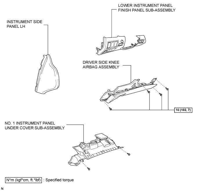 Lexus Is250, Is220D. Gse20 Ale20.Steering Column.Steering System.Steering Column Assembly (For Power Tilt And Power Telescopic) Components