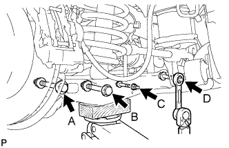 Lexus Is250, Is220D. Gse20 Ale20.Suspension.Suspension System.Rear Shock Absorber  Installation