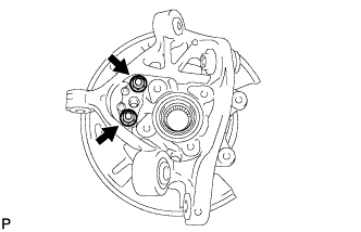 Lexus Is250, Is220D. Gse20 Ale20.Axle.Axle System.Rear Axle Hub  Removal