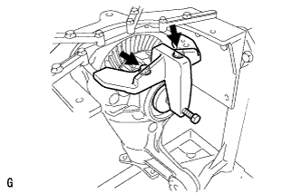 Lexus Is250, Is220D. Gse20 Ale20.Differential.Differential System.Rear Differential Carrier (For 2Ad-Fhv)  Disassembly