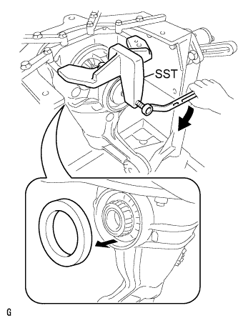 Lexus Is250, Is220D. Gse20 Ale20.Differential.Differential System.Rear Differential Carrier (For 2Ad-Fhv)  Disassembly