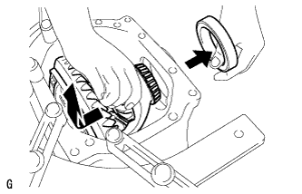 Lexus Is250, Is220D. Gse20 Ale20.Differential.Differential System.Rear Differential Carrier (For 2Ad-Fhv)  Disassembly