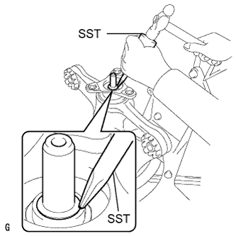 Lexus Is250, Is220D. Gse20 Ale20.Differential.Differential System.Rear Differential Carrier (For 2Ad-Fhv)  Disassembly