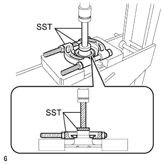 Lexus Is250, Is220D. Gse20 Ale20.Differential.Differential System.Rear Differential Carrier (For 2Ad-Fhv)  Disassembly