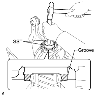 Lexus Is250, Is220D. Gse20 Ale20.Differential.Differential System.Rear Differential Carrier (For 2Ad-Fhv)  Disassembly