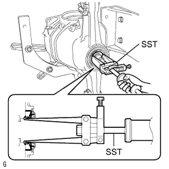 Lexus Is250, Is220D. Gse20 Ale20.Differential.Differential System.Rear Differential Carrier (For 2Ad-Fhv)  Disassembly
