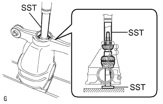 Lexus Is250, Is220D. Gse20 Ale20.Differential.Differential System.Rear Differential Carrier (For 2Ad-Fhv)  Reassembly