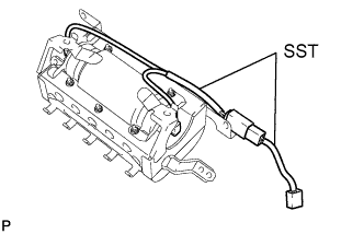 Lexus Is250, Is220D. Gse20 Ale20.Supplemental Restraint System.Airbag System.Front Passenger Airbag Assembly  Disposal
