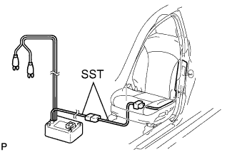 Lexus Is250, Is220D. Gse20 Ale20.Supplemental Restraint System.Airbag System.Front Seat Side Airbag Assembly  Disposal