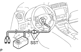 Lexus Is250, Is220D. Gse20 Ale20.Supplemental Restraint System.Airbag System.Steering Pad  Disposal