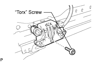 Lexus Is250, Is220D. Gse20 Ale20.Supplemental Restraint System.Airbag System.Seat Position Sensor  Removal