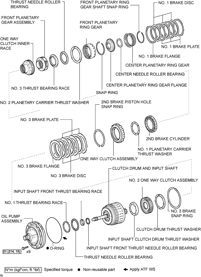 Lexus Is250, Is220D. Gse20 Ale20.A960E Automatic Transmission.Automatic Transmission System.Automatic Transmission Unit  Components