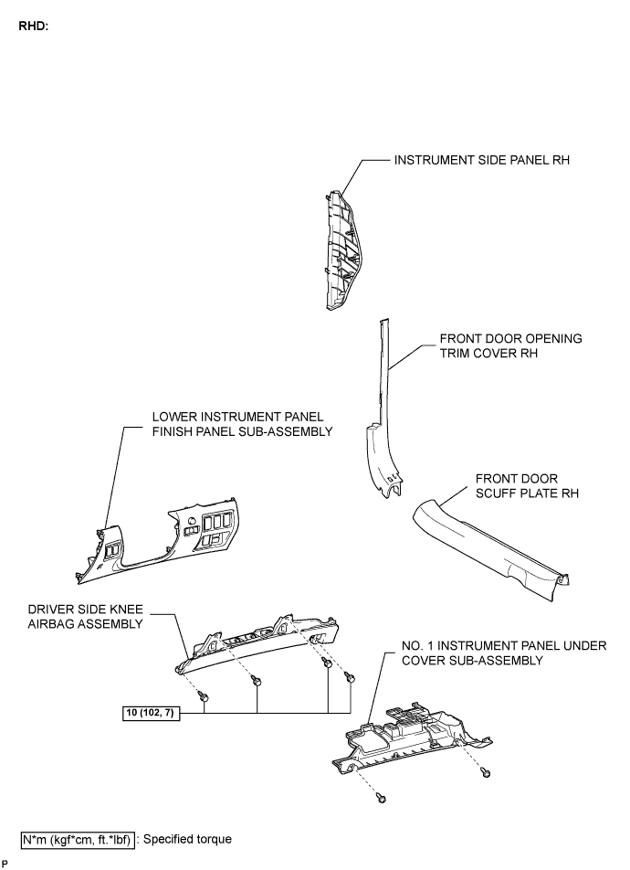 Lexus Is250, Is220D. Gse20 Ale20.Brake.Brake System.Brake Pedal  Components