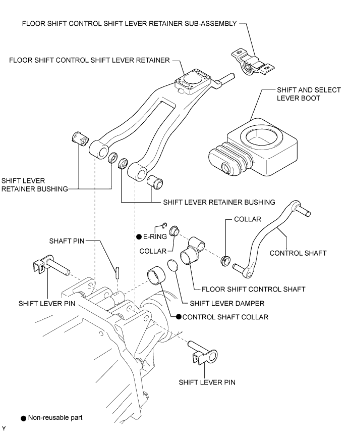 Lexus Is250, Is220D. Gse20 Ale20.Ra62 Manual Transmission.Manual Transmission System.Manual Transmission Unit  Components