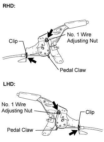 Lexus Is250, Is220D. Gse20 Ale20.Parking Brake.Parking Brake System.Parking Brake Lever  Removal