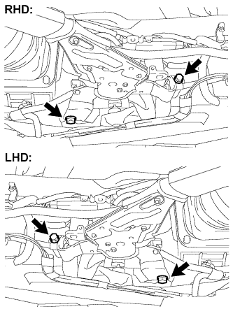 Lexus Is250, Is220D. Gse20 Ale20.Parking Brake.Parking Brake System.Parking Brake Lever  Removal