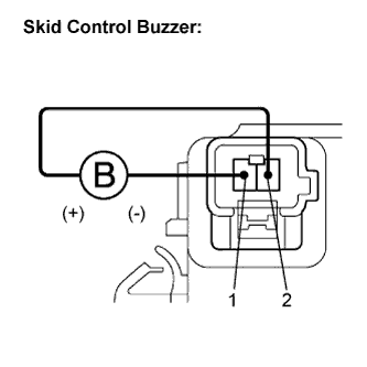 Lexus Is250, Is220D. Gse20 Ale20.Brake Control.Vehicle Stability Control System (W/ Vdim).Vehicle Stability Control System (W/O Vdim)  Skid Control Buzzer Circuit