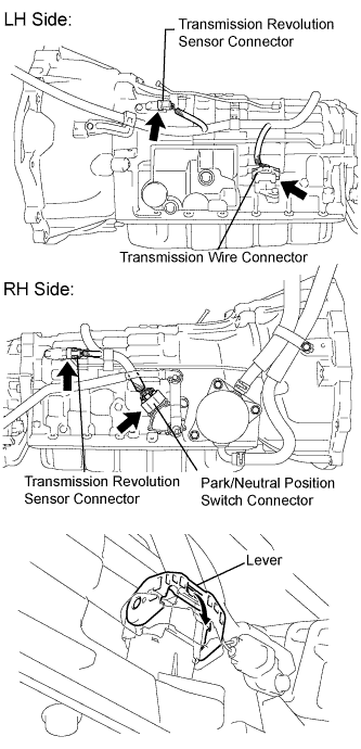 Lexus Is250, Is220D. Gse20 Ale20.A960E Automatic Transmission.Automatic Transmission System.Torque Converter And Drive Plate  Removal