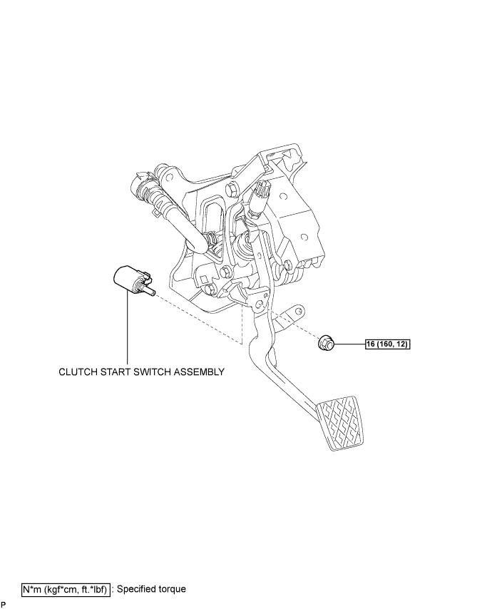 Lexus Is250, Is220D. Gse20 Ale20.Clutch.Clutch System.Clutch Start Switch  Components