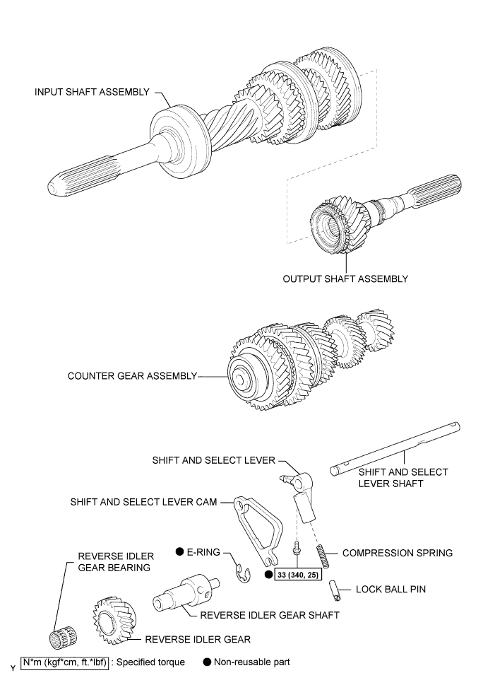 Lexus Is250, Is220D. Gse20 Ale20.Ra62 Manual Transmission.Manual Transmission System.Manual Transmission Unit  Components