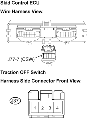 Lexus Is250, Is220D. Gse20 Ale20.Brake Control.Vehicle Stability Control System (W/ Vdim).Vehicle Stability Control System (W/ Vdim)  Slip Indicator Light Remains On