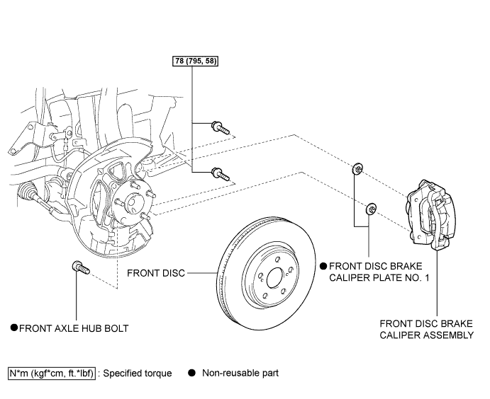 Lexus Is250, Is220D. Gse20 Ale20.Axle.Axle System.Front Axle Hub Bolt  Components